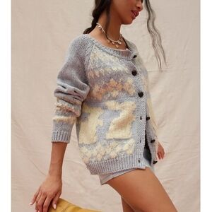 Urban Outfitters Women Kimchi Blue Bambi Cardigan Sweater